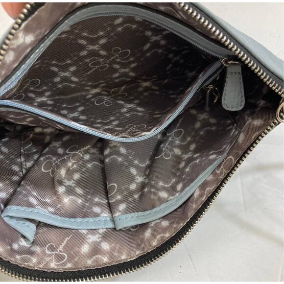 Snake print crossbody bag, Jessica Simpson, faux python leather detachable strap - Picture 7 of 7